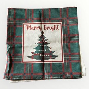 Set of 4 (Different) Christmas Pillow Covers 18 x 18